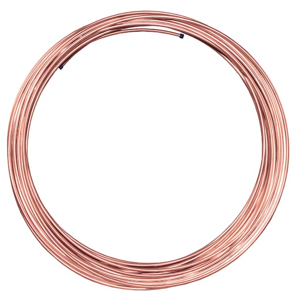 NiCopp Nickel/Copper Brake Line Tubing Coil, 1/4 x 100'